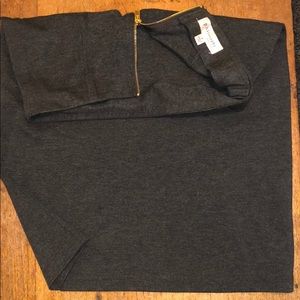 Grey Pencil Skirt